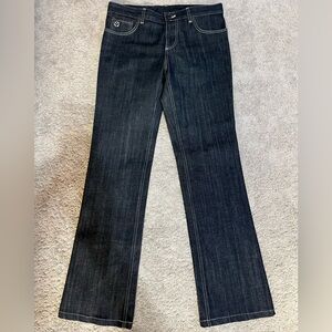 Louis Vuitton Women’s Black Straight Leg Jeans